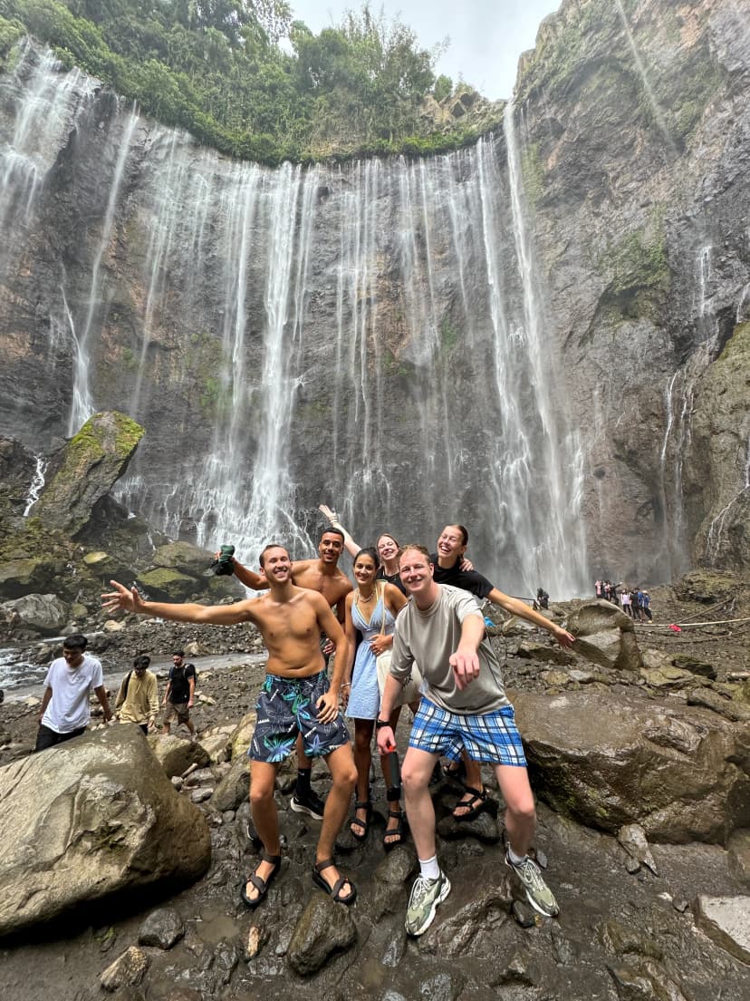 Explore Tumpak Sewu Waterfall